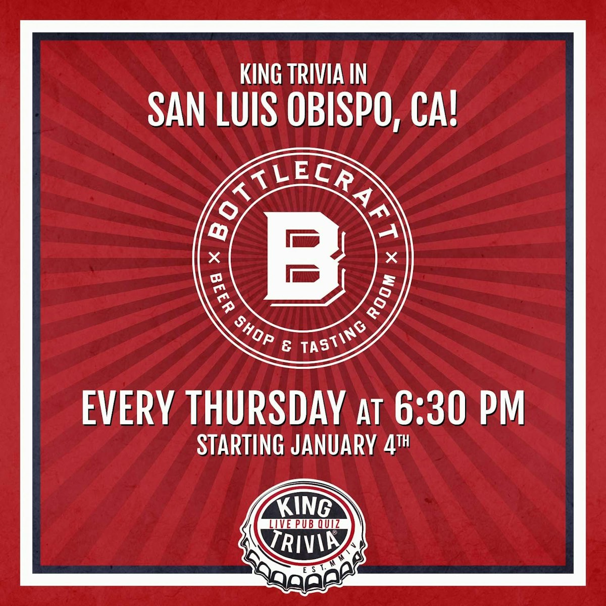 Bottlecraft SLO Start Newsletter Square