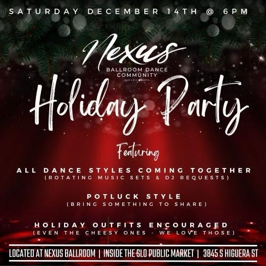 Holiday party Admin Nexus